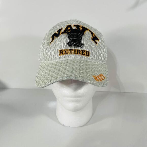 Unknown Other - U.S. Navy Hat with Metal Emblem